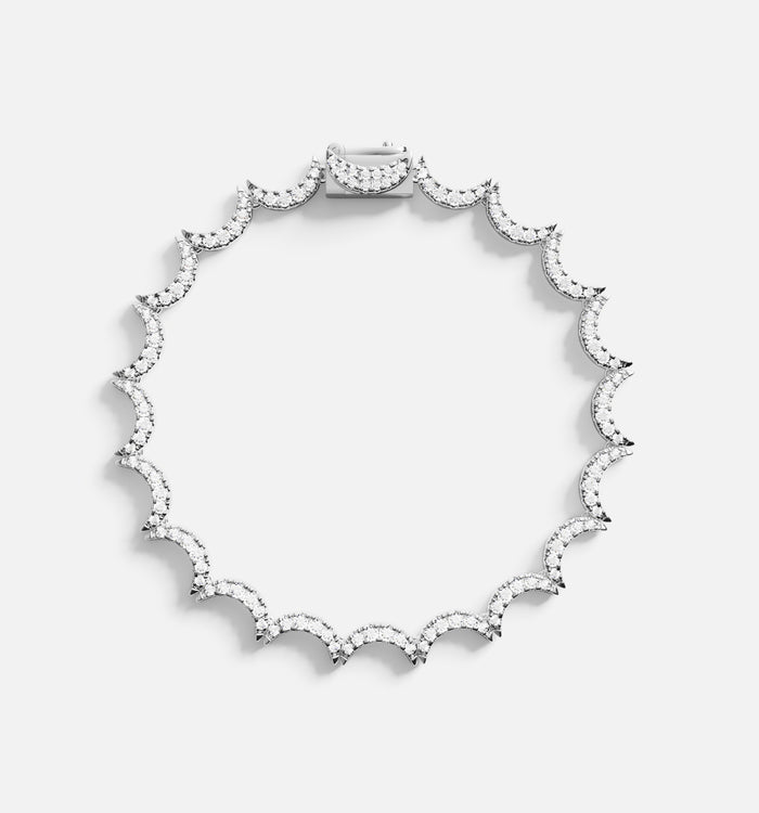apm monaco Bracelet Wavy Argent