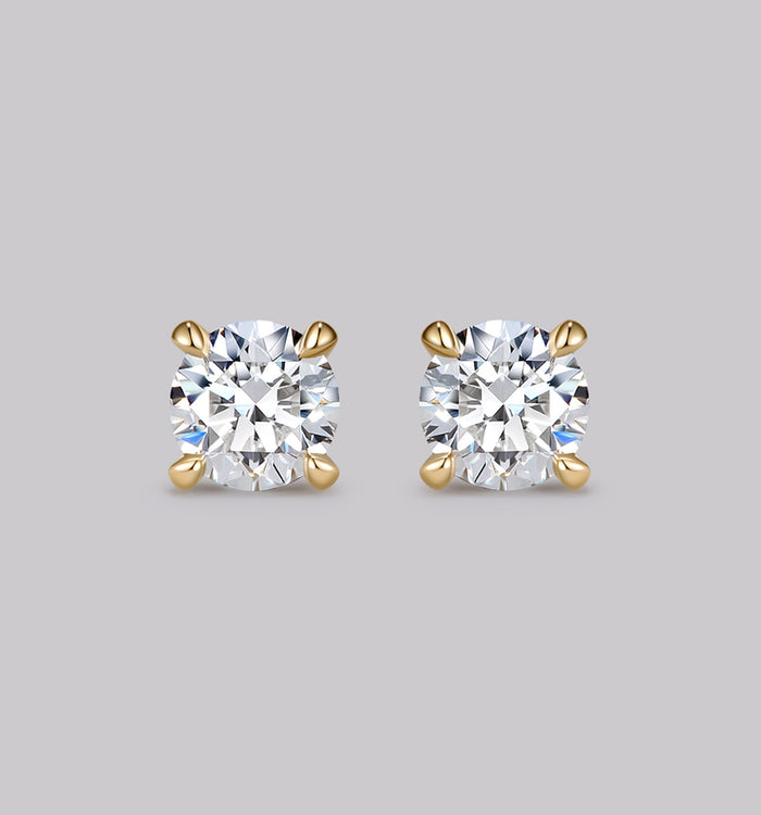 apm monaco Clous d'Oreilles Diamant Rond (0.50ct)