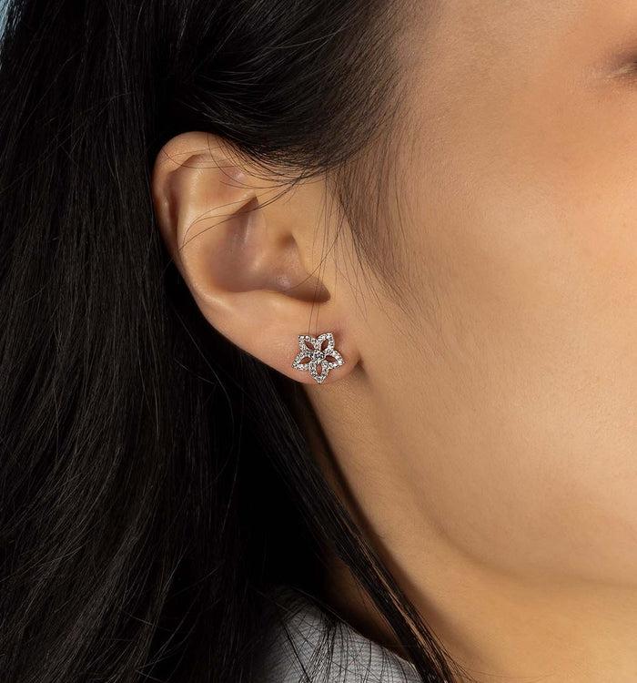 Apm Monaco Clous D'Oreilles Fleur