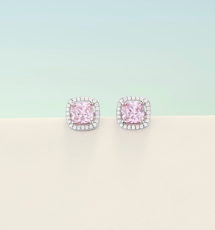 Apm Monaco Clous D'Oreilles Rose