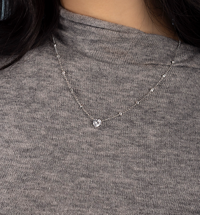 Apm Monaco Collier Ajustable Cœur