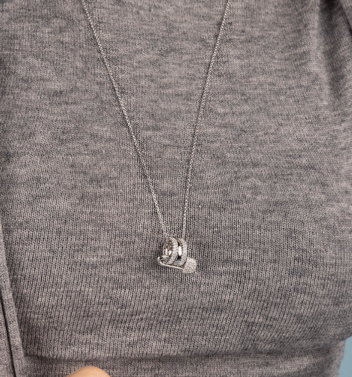 Apm Monaco Collier Ajustable Épingle à Nourrice