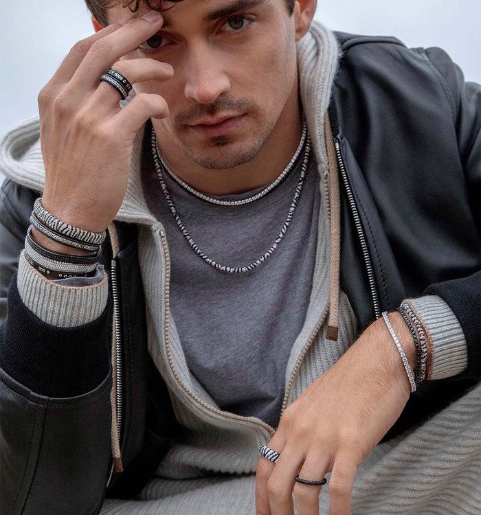 Apm Monaco Collier Ajustable Zèbre