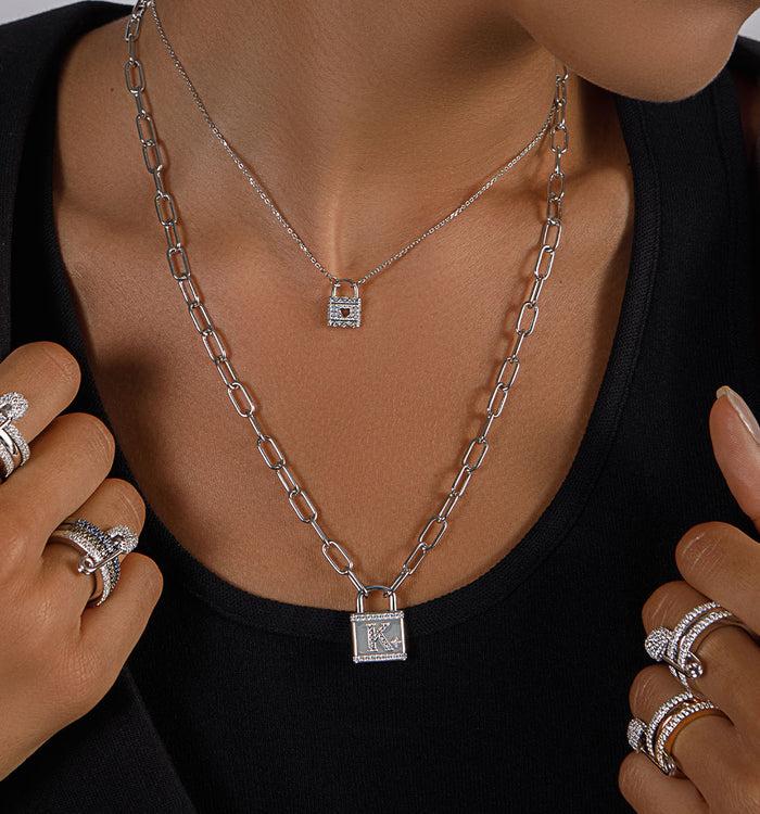 Apm Monaco Collier Cadenas Alphabet