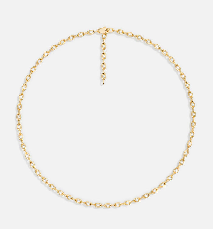 apm monaco Collier Chaîne Pavé