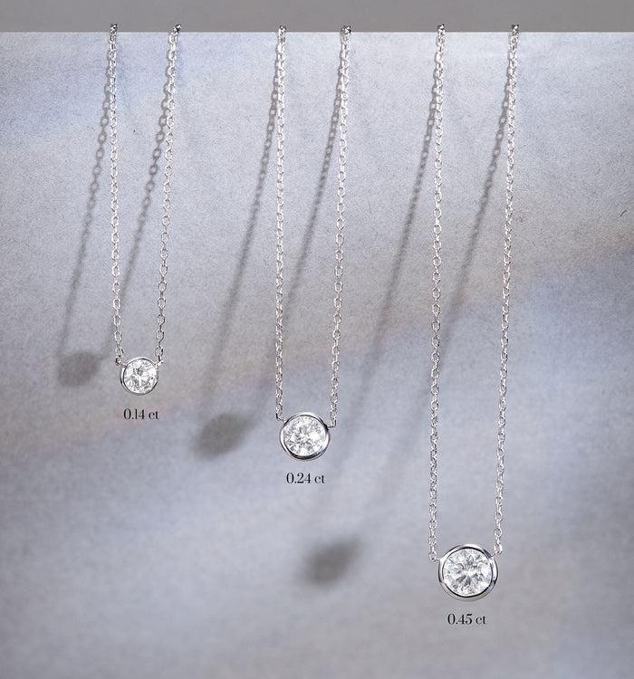 Apm Monaco Collier Diamant Rond (0.14ct)