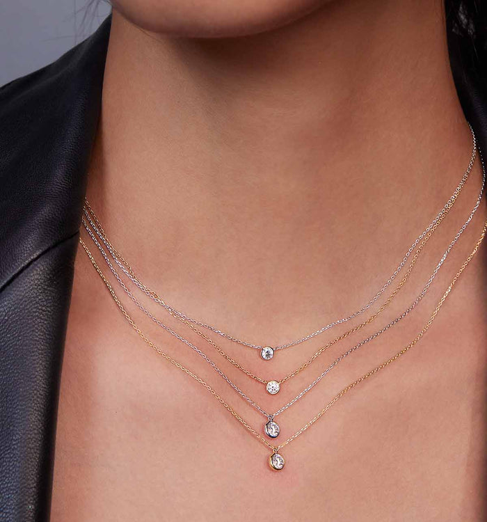 Apm Monaco Collier Diamant Rond (0.14ct)