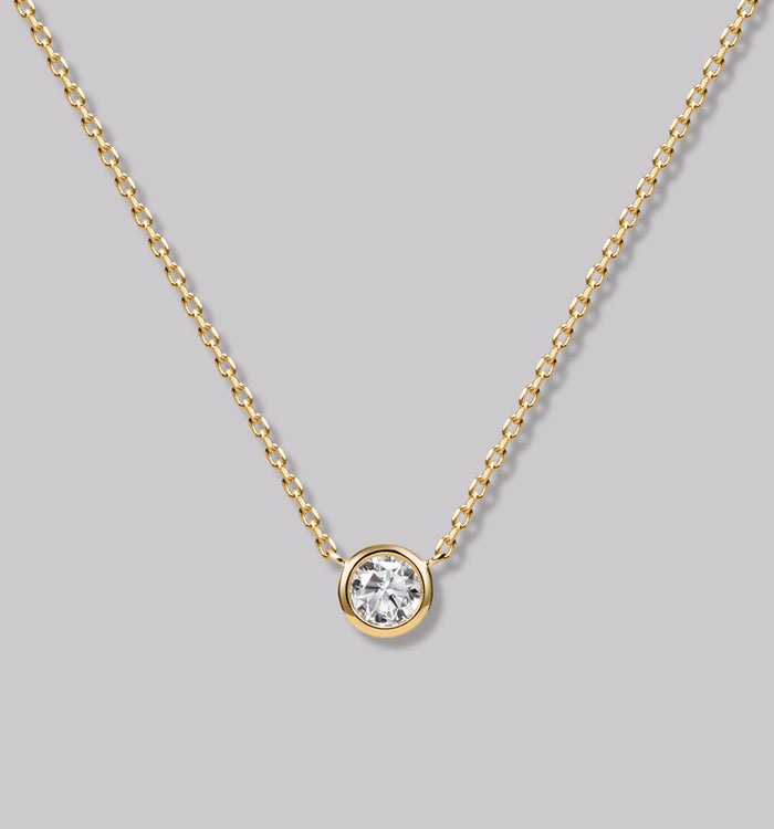 apm monaco Collier Diamant Rond (0.14ct)