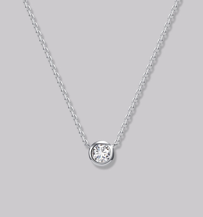 apm monaco Collier Diamant Rond (0.14ct)