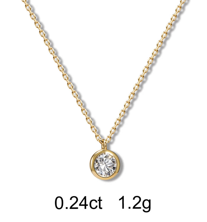 Apm Monaco Collier Diamant Rond (0.24ct)