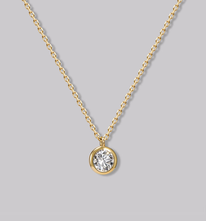 apm monaco Collier Diamant Rond (0.24ct)