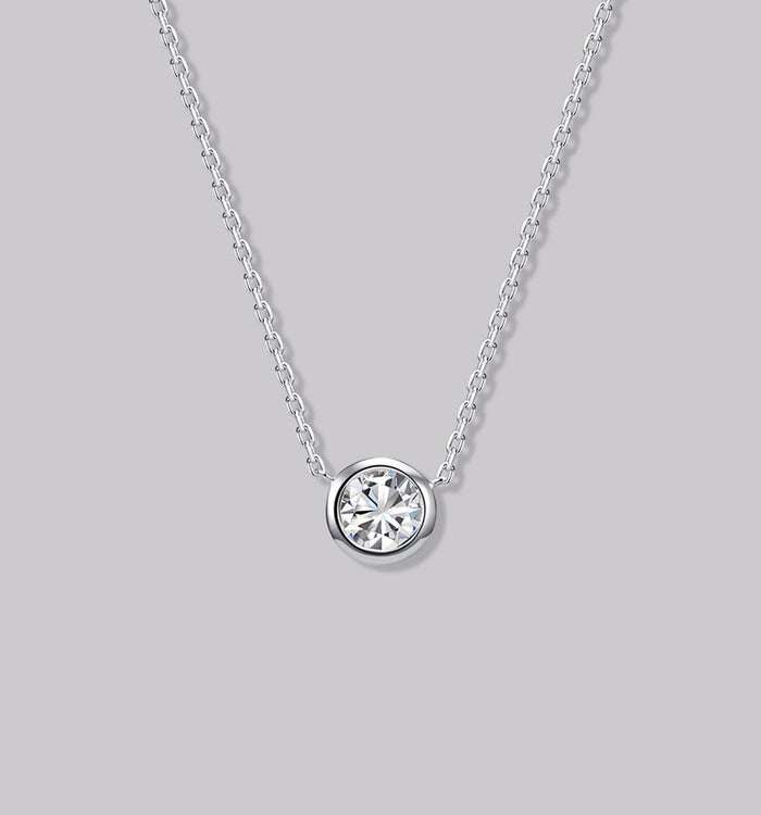 apm monaco Collier Diamant Rond (0.24ct)