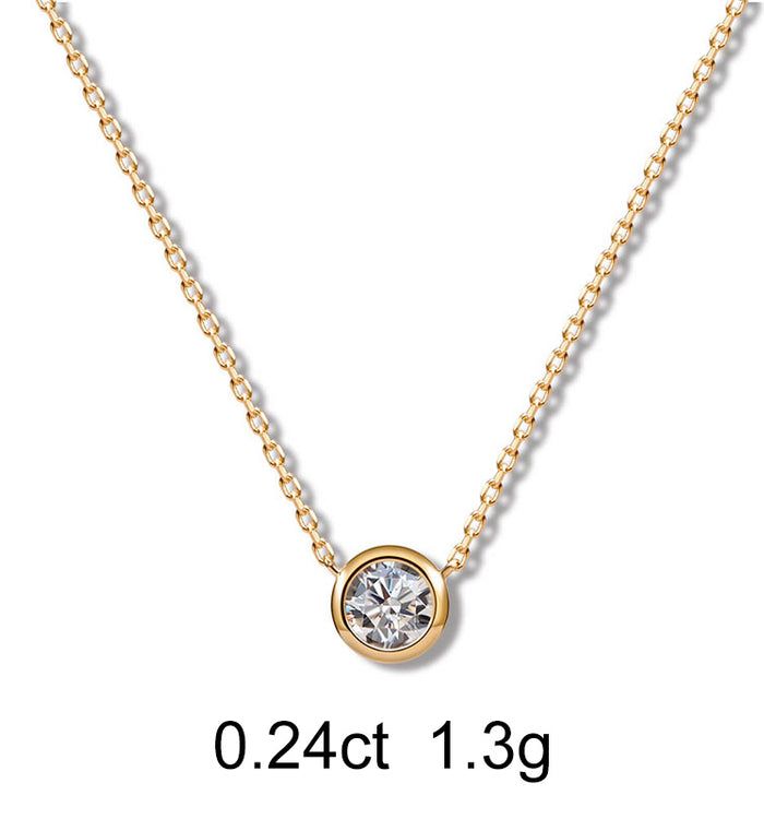 Apm Monaco Collier Diamant Rond (0.24ct)
