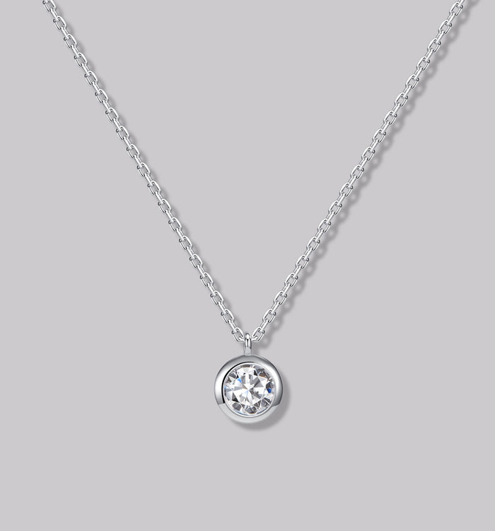 apm monaco Collier Diamant Rond (0.24ct)