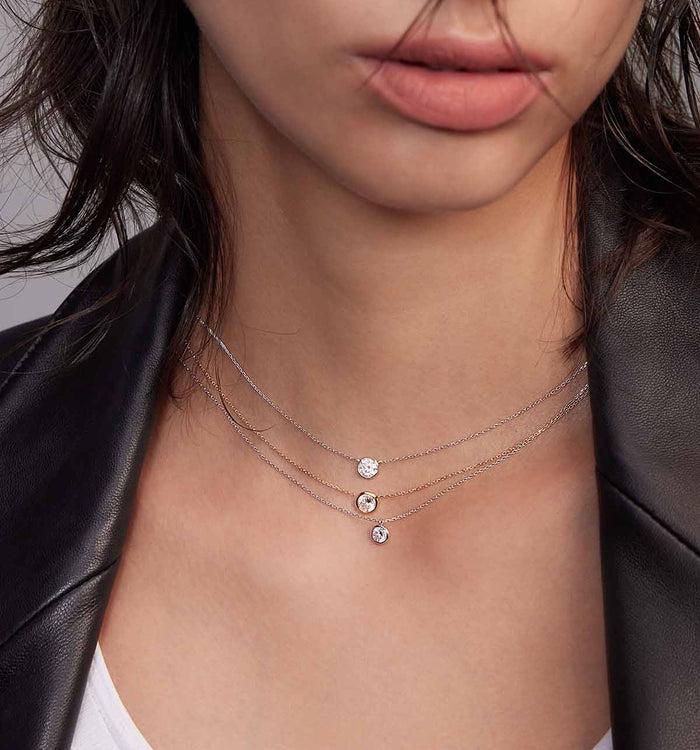 Apm Monaco Collier Diamant Rond (0.45ct)