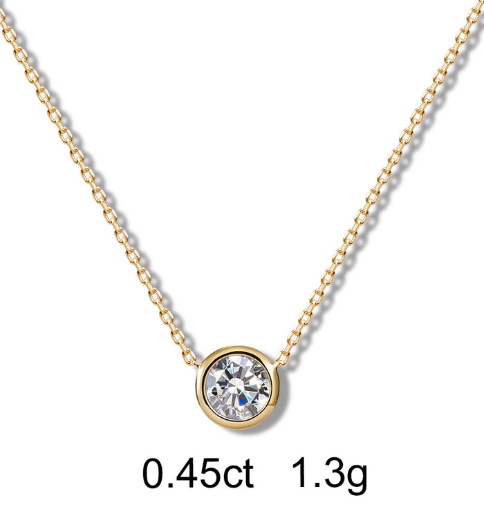 Apm Monaco Collier Diamant Rond (0.45ct)
