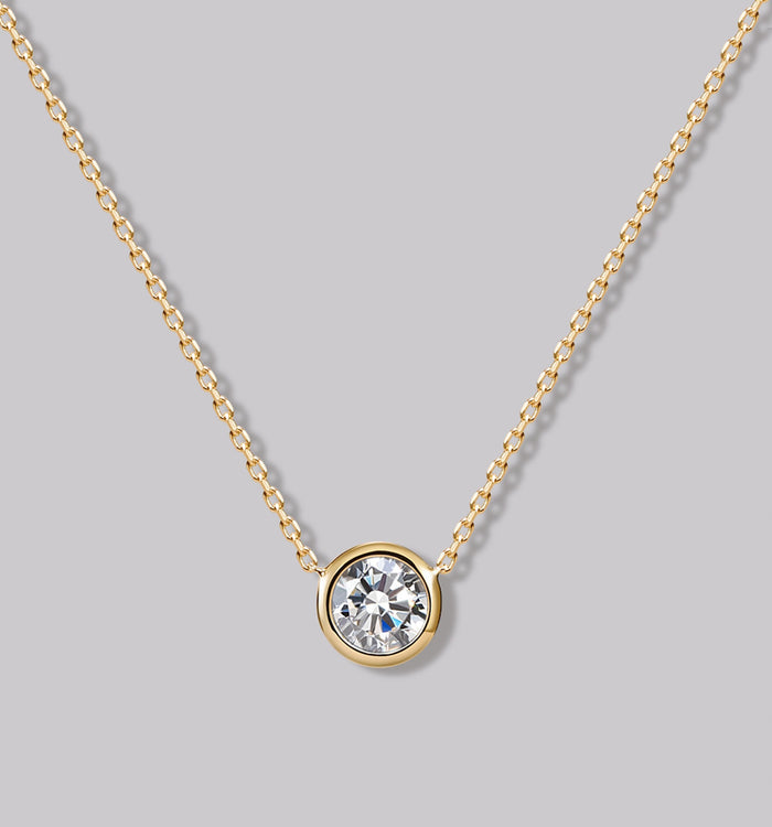 apm monaco Collier Diamant Rond (0.45ct)