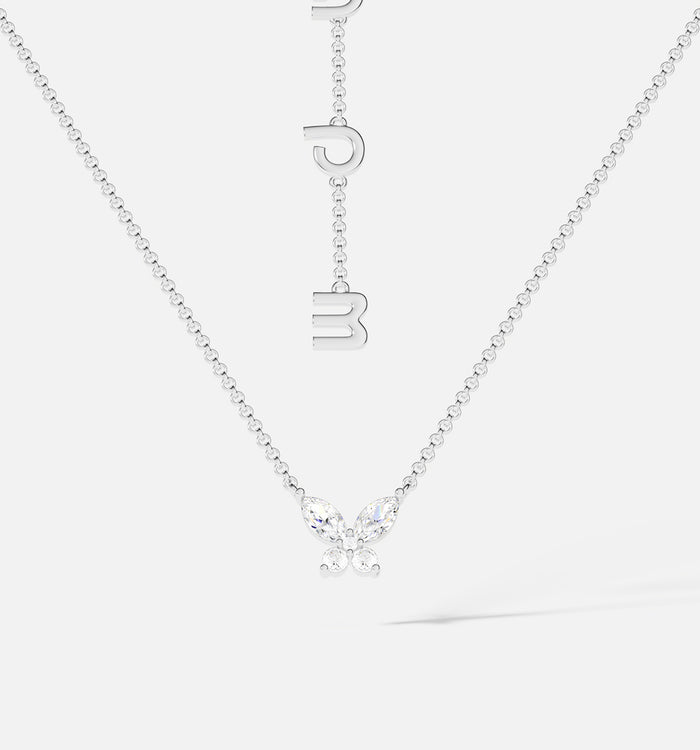 apm monaco Collier Papillon