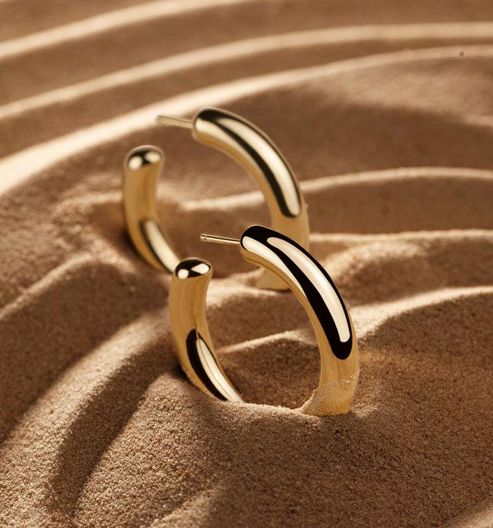 Apm Monaco Créoles Bold Argent Pur 999