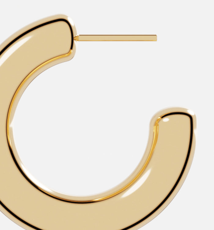 Apm Monaco Créoles Bold Argent Pur 999