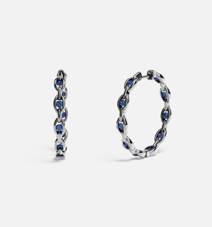 apm monaco Créoles Chaîne Pavé