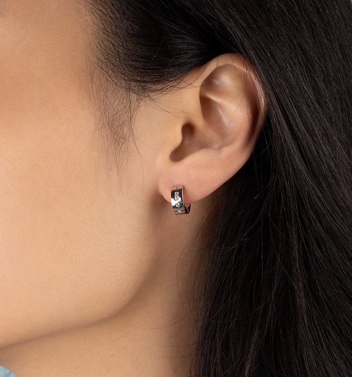 Apm Monaco Créoles Code Morse LOVE