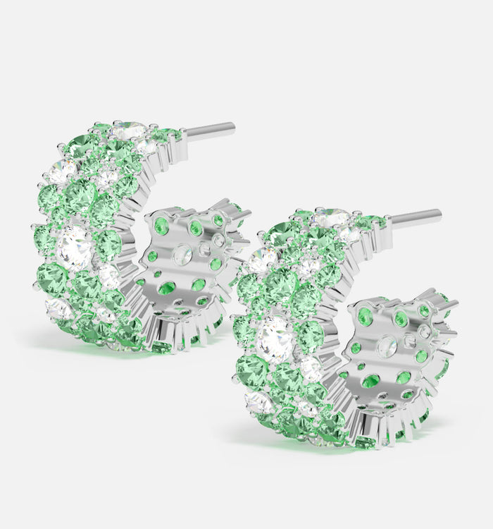 Apm Monaco Créoles Goutte Vert Pastel