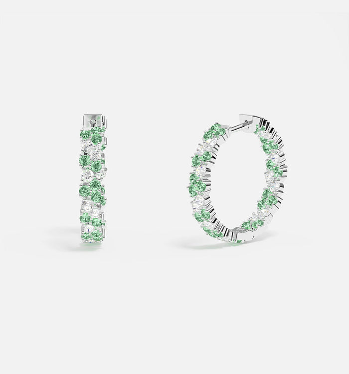 apm monaco Créoles Goutte Vert Pastel