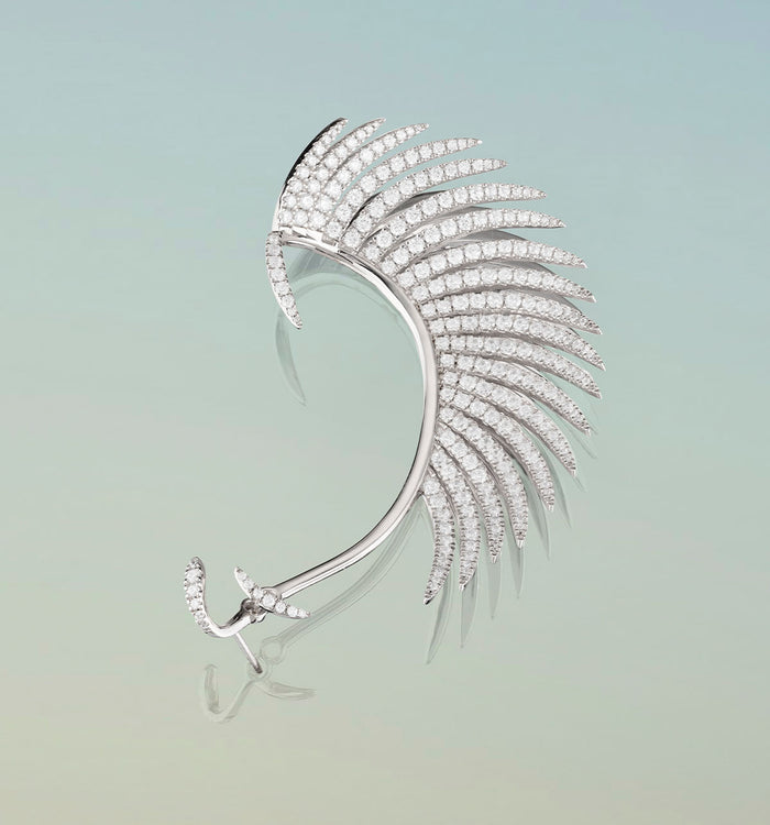 Apm Monaco Ear Cuff Et Clous D'Oreilles Palmier