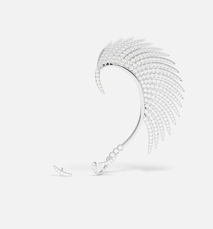 apm monaco Ear Cuff Et Clous D'Oreilles Palmier