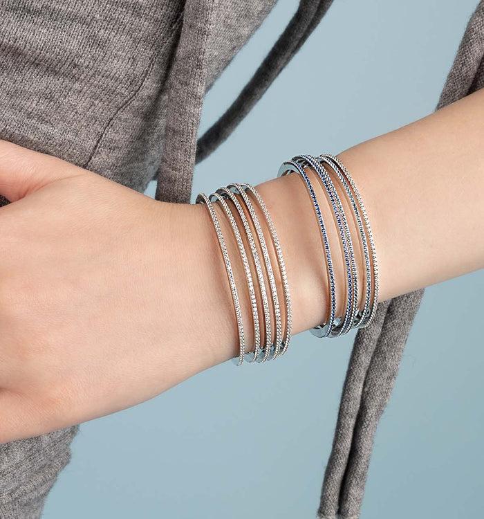 Apm Monaco Jonc Pavé Linéaire