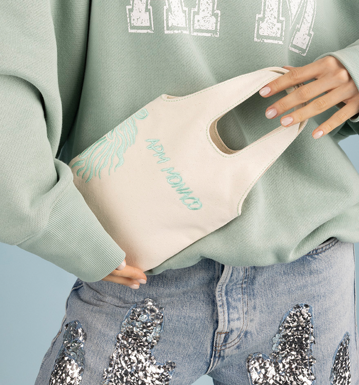 Apm Monaco Mini Tote Bag Pastel Dreams