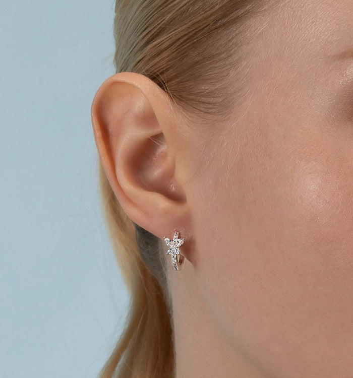 Apm Monaco Petites Créoles Papillon| APM Monaco