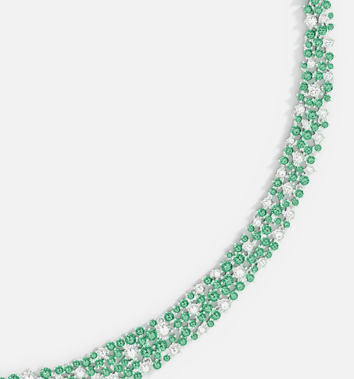 Apm Monaco Ras-De-Cou Goutte Vert Pastel