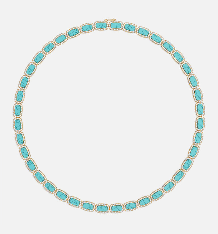 apm monaco Ras-de-cou Lagon plaqué or 18 carats