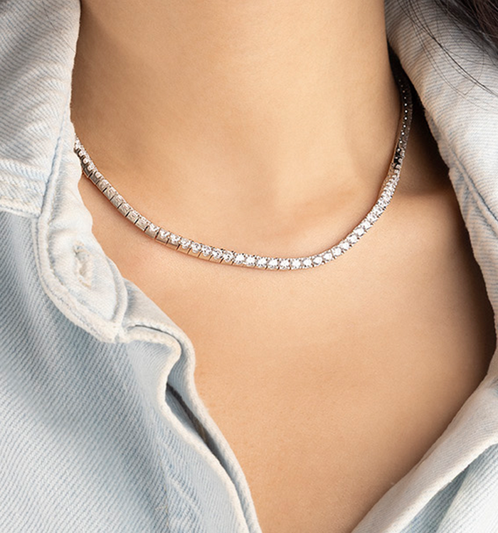 Apm Monaco Ras-de-cou Pavé