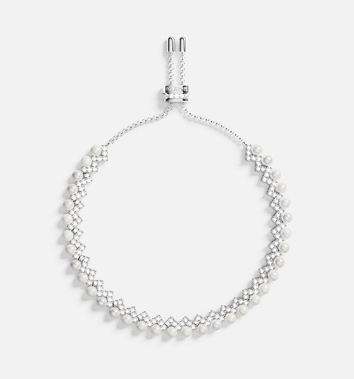 apm monaco Bracelet Ajustable Up and Down avec perles