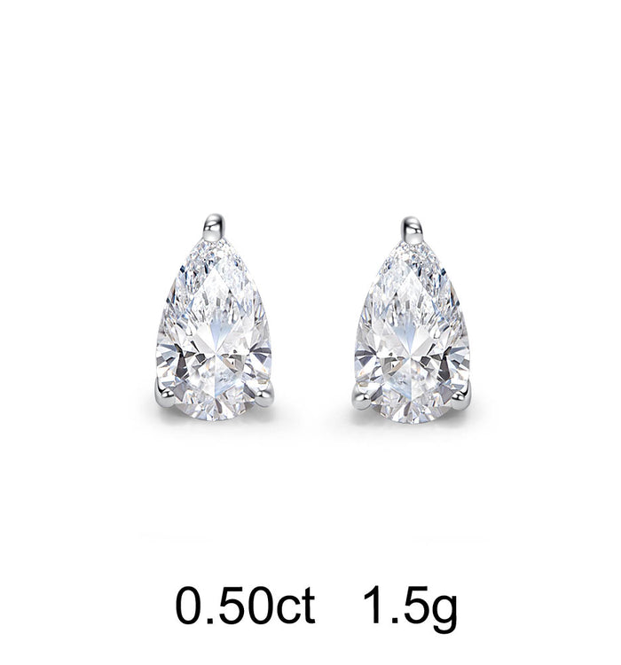 Apm Monaco Clous D'Oreilles Diamant Poire (0.50ct)| APM Monaco