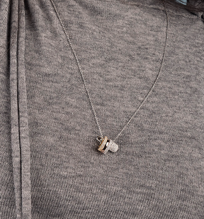 Apm Monaco Collier Ajustable Épingle à Nourrice Multicolore