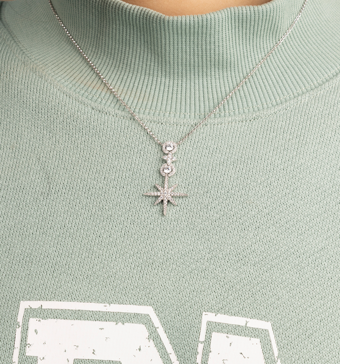 Apm Monaco Collier Ajustable Météorites & Cercles Pavé