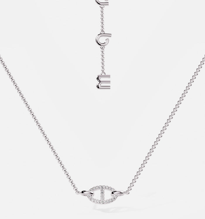 apm monaco Collier Maille Marine plaqué or 18 carats