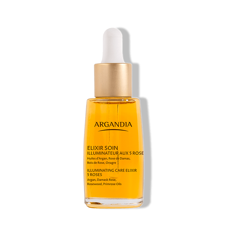 argandia Elixir Soin Illuminateur aux 5 Roses 30ml