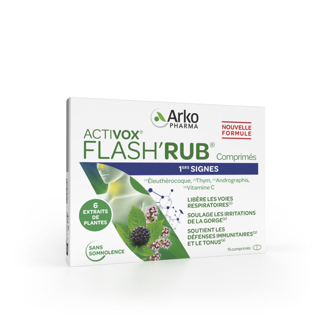 arkopharma Activox® Flash'Rub® Comprimé 1ers signes
