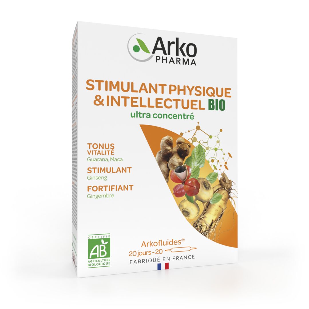 arkopharma Arkofluides® BIO Stimulant Physique et intellectuel