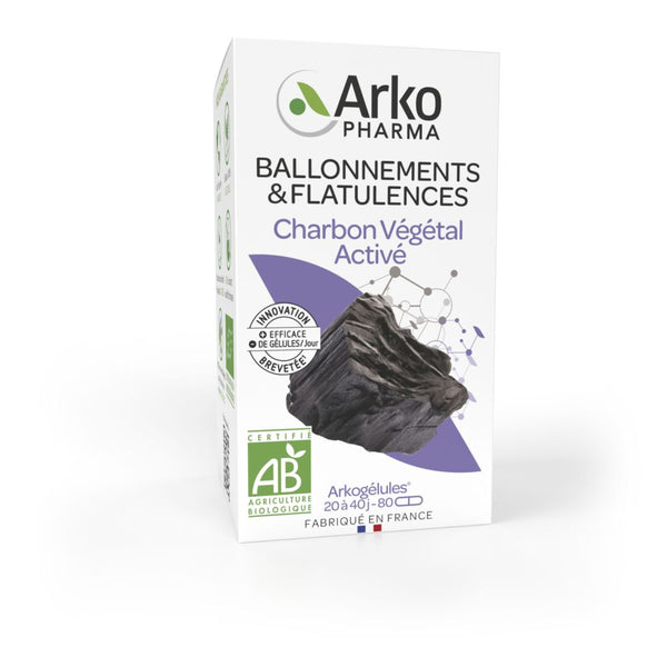 Arkopharma Arkogélules® BIO Charbon Végétal Activé