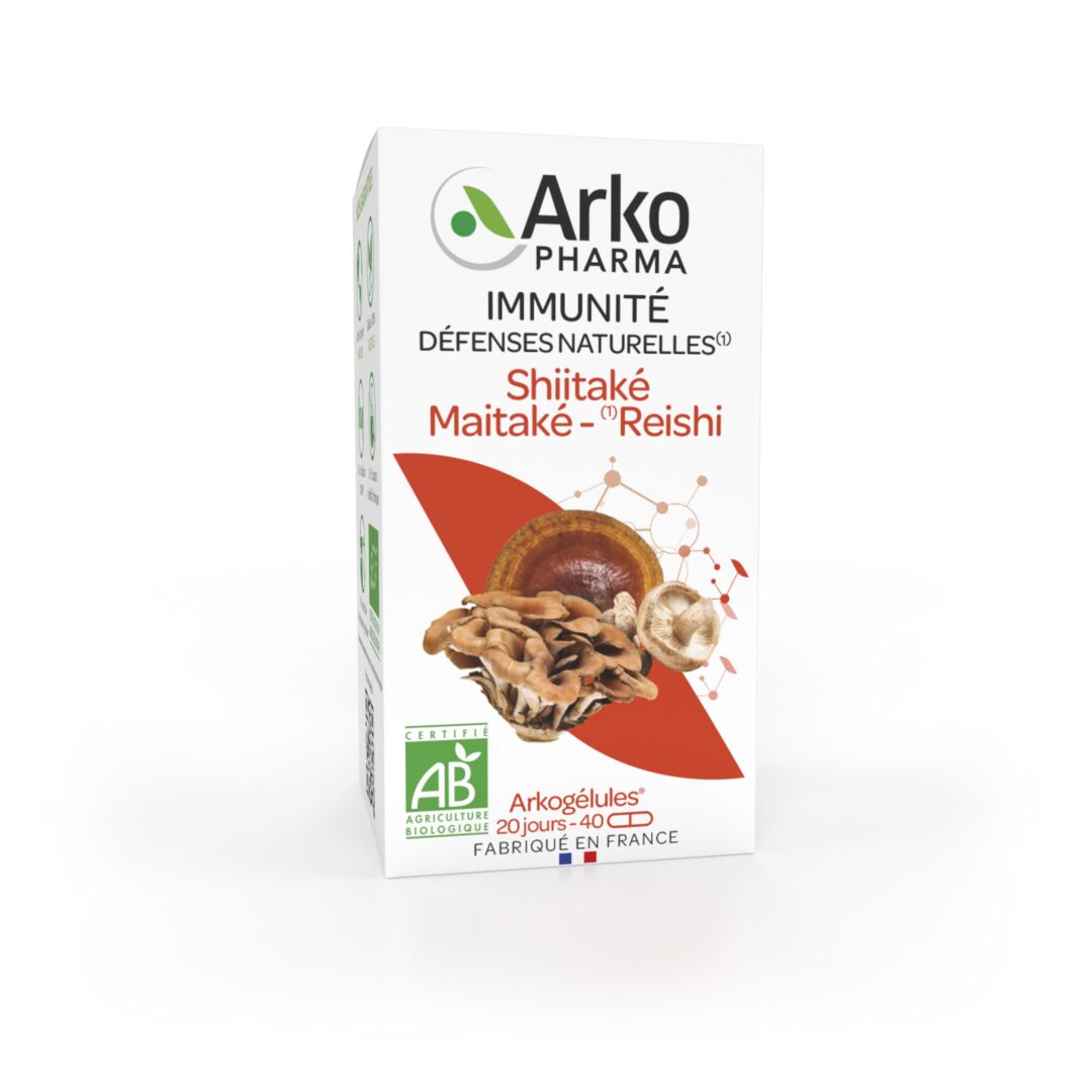 arkopharma Arkogélules® BIO Shiitake Maitake Reishi