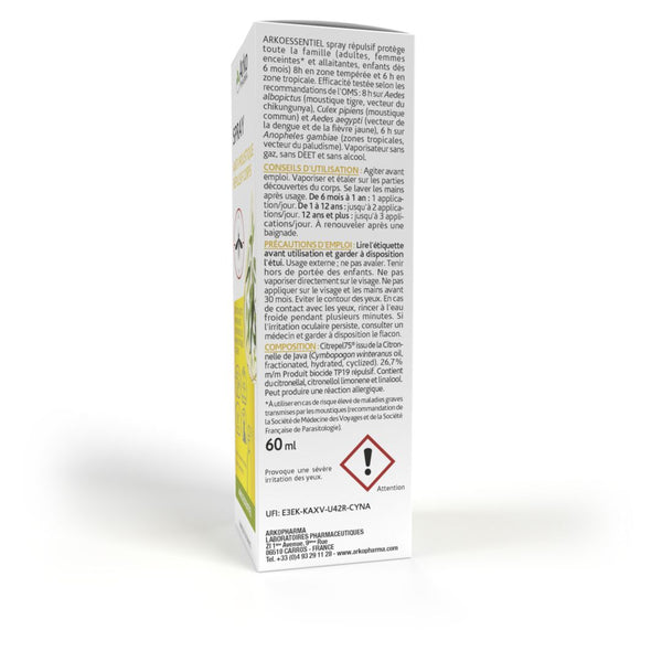 Arkopharma ARKOESSENTIEL® Spray Anti-moustique