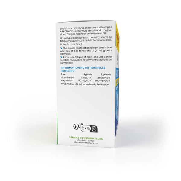 Arkopharma ARKOMAG® Magnésium B6 - Programme 2 Mois