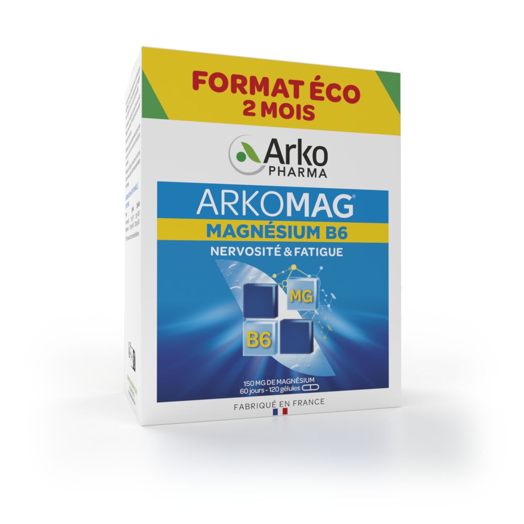 arkopharma ARKOMAG® Magnésium B6 - Programme 2 mois