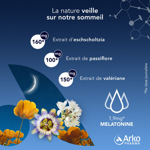 Arkopharma Arkorelax® Sommeil Fort 8H - Format XL